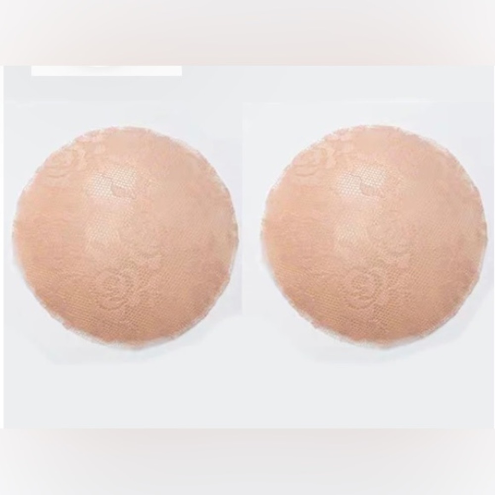 Lace Silicone Reusable Invisible Self-Adhesive Nipple Covers